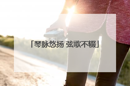 琴脉悠扬 弦歌不辍