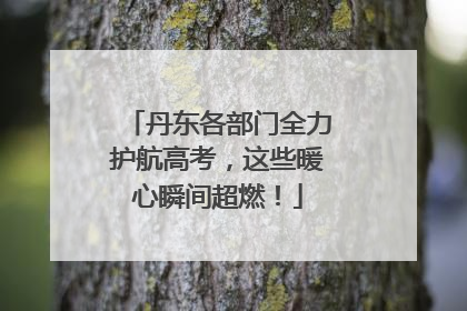 丹东各部门全力护航高考，这些暖心瞬间超燃！