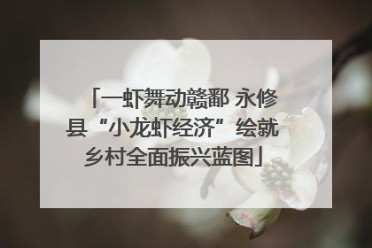 一虾舞动赣鄱 永修县“小龙虾经济”绘就乡村全面振兴蓝图