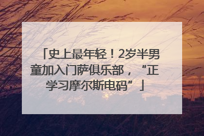 史上最年轻！2岁半男童加入门萨俱乐部，“正学习摩尔斯电码”