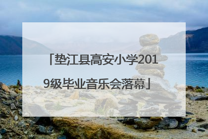 垫江县高安小学2019级毕业音乐会落幕