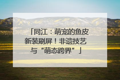 同江：萌宠的鱼皮新装刷屏！非遗技艺与“萌态跨界”