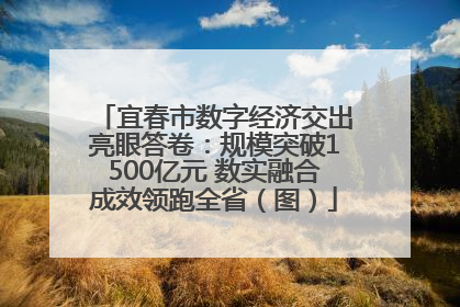 宜春市数字经济交出亮眼答卷：规模突破1500亿元 数实融合成效领跑全省（图）