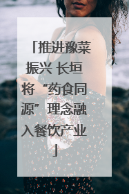 推进豫菜振兴 长垣将“药食同源”理念融入餐饮产业