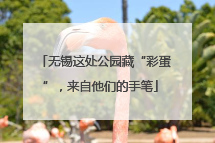 无锡这处公园藏“彩蛋”，来自他们的手笔