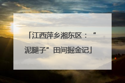 江西萍乡湘东区：“泥腿子”田间掘金记