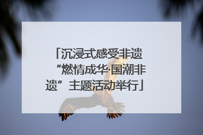 沉浸式感受非遗 “燃情成华·国潮非遗”主题活动举行