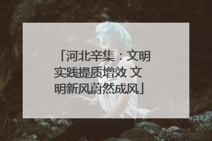 河北辛集：文明实践提质增效 文明新风蔚然成风