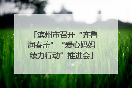滨州市召开“齐鲁润春蕾”“爱心妈妈续力行动”推进会