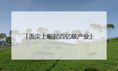 舌尖上崛起百亿级产业
