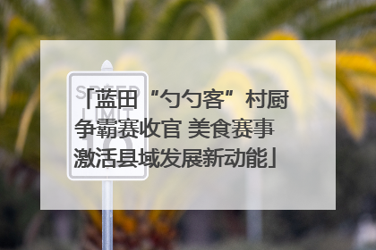 蓝田“勺勺客”村厨争霸赛收官 美食赛事激活县域发展新动能