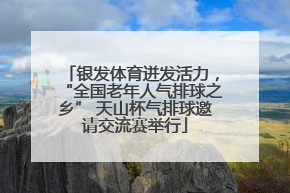 银发体育迸发活力，“全国老年人气排球之乡” 天山杯气排球邀请交流赛举行