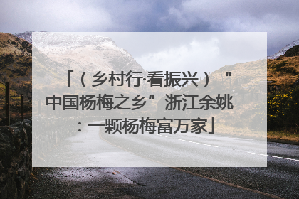 （乡村行·看振兴）“中国杨梅之乡”浙江余姚：一颗杨梅富万家