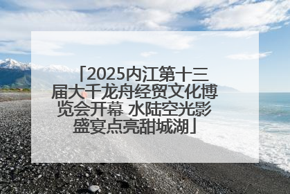 2025内江第十三届大千龙舟经贸文化博览会开幕 水陆空光影盛宴点亮甜城湖